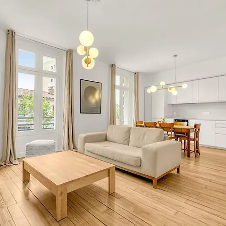 Grand Lumineux - Parking Prive - Clim Apartament